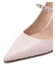 Miu Miu pink 85 Slingback Pumps