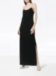 Miu Miu star embellished chain strap maxi dress
