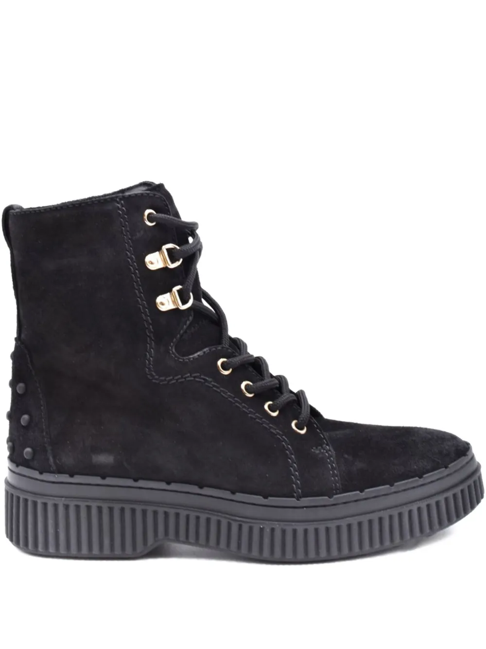Tod's lace up ankle boots Zwart