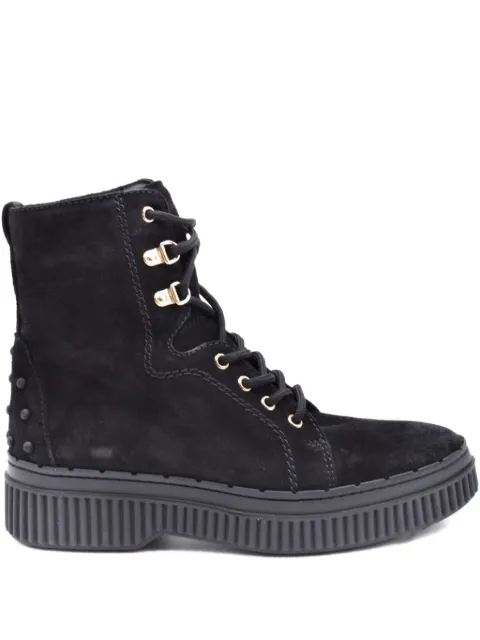 Tod's lace up ankle boots