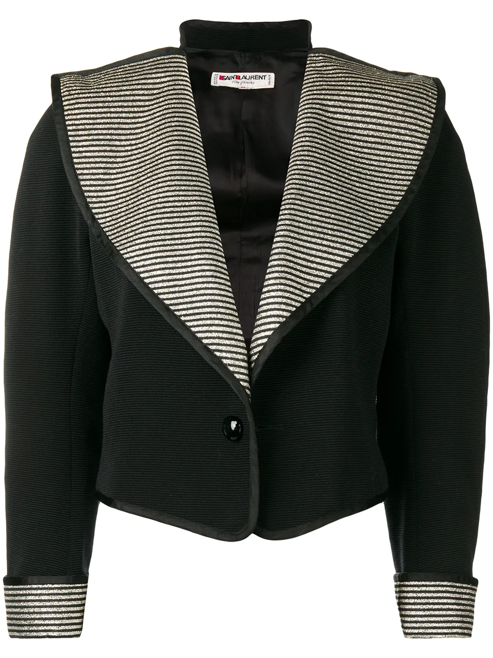Image 1 of Yves Saint Laurent Pre-Owned 1970's wide lapels jacket