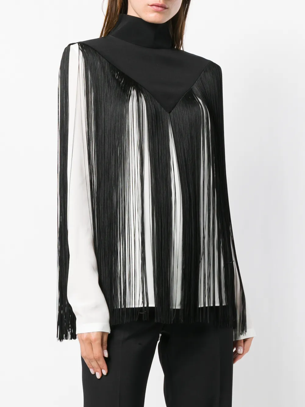 Givenchy fringe embellished top Wit