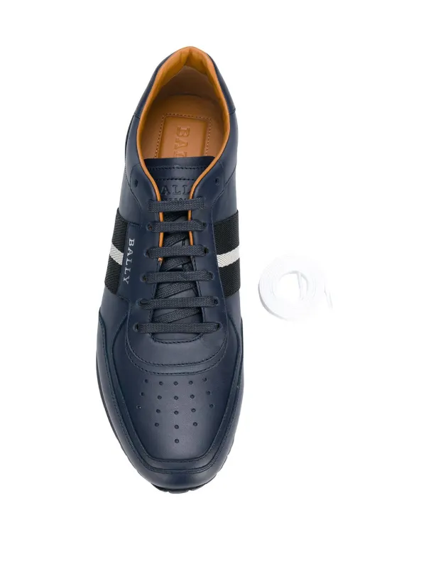 bally aston leather sneakers