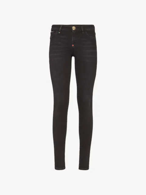 Philipp Plein Nothing Left At All denim leggings