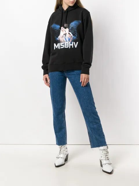 misbhv gothic moletom com capuz