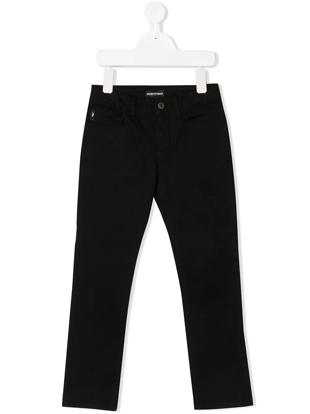 

Emporio Armani Kids straight-leg jeans - Negro