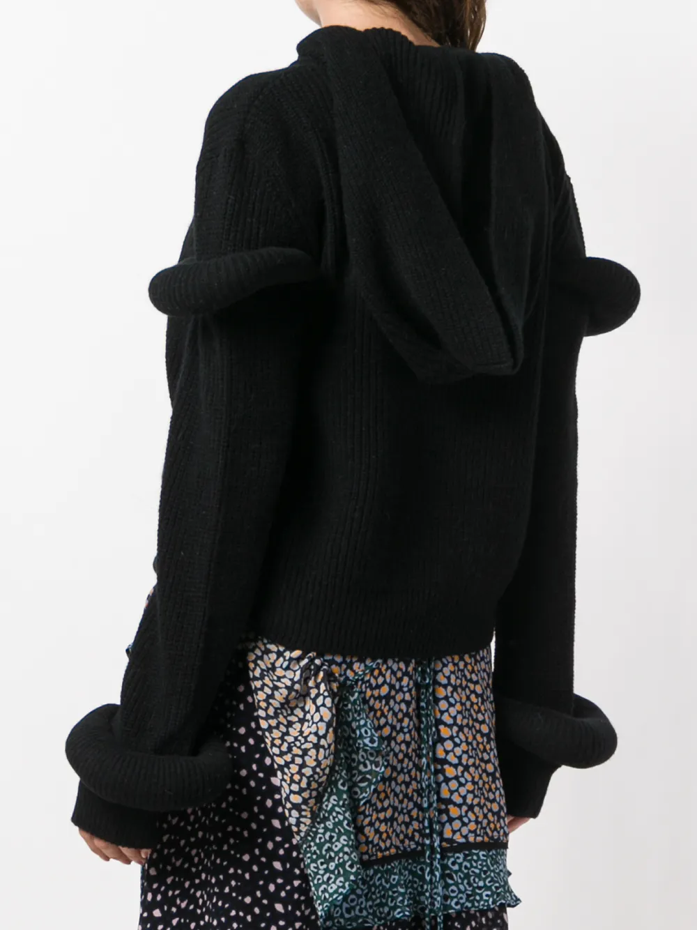 JW Anderson Ribgebreide trui Zwart