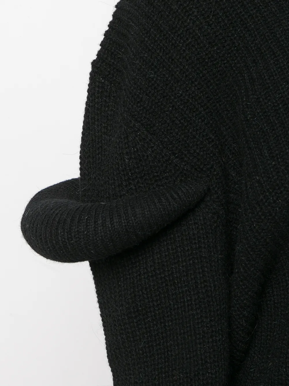 JW Anderson Ribgebreide trui Zwart