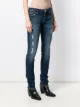 Philipp Plein low rise ripped skinny jeans