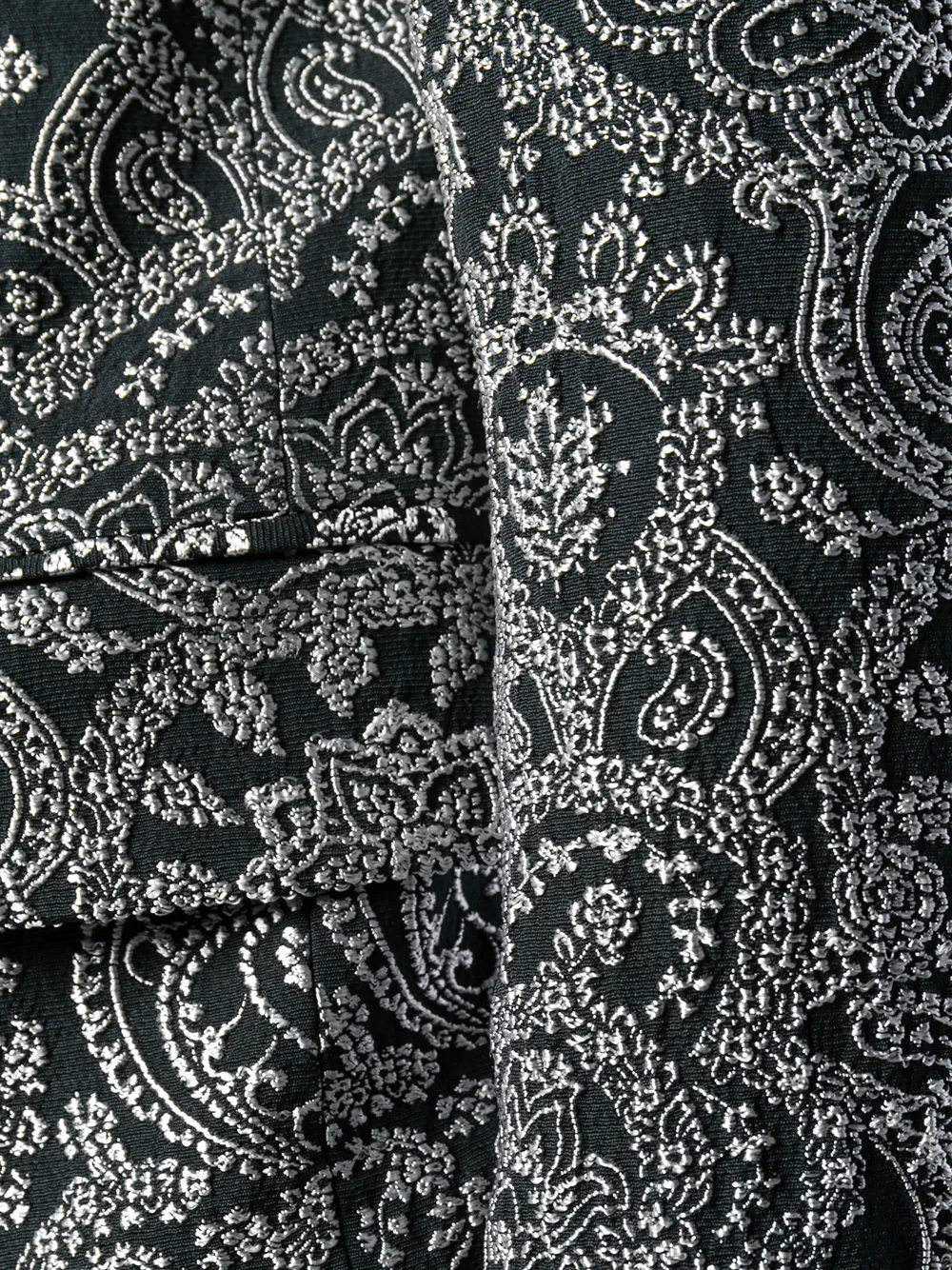 Billionaire jacquard button blazer Zwart