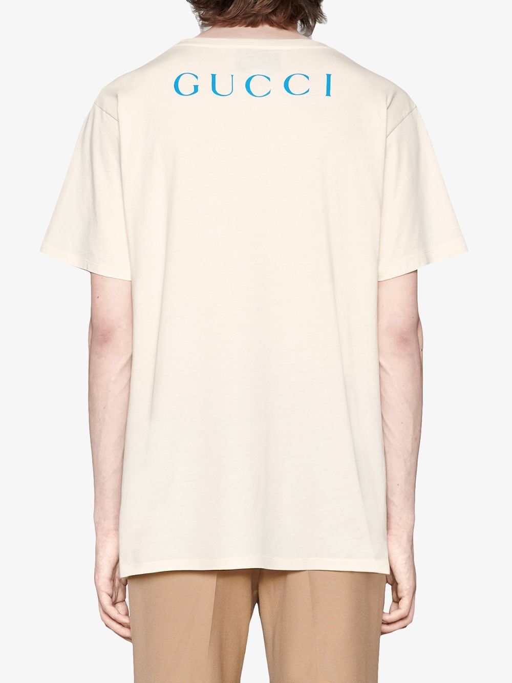 Gucci Oversize T-shirt With Paramount Logo - Farfetch