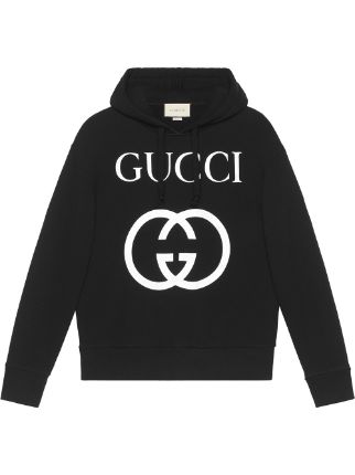 Gucci Hooded Sweatshirt With Interlocking G - Farfetch