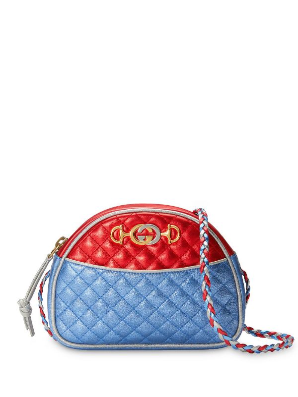 gucci laminated leather bag
