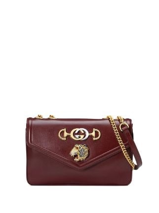 Shop Gucci Medium shoulder bag with tiger head with Express Delivery ...