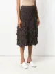 Issey Miyake Pre-Owned 1990's textured A-line skirt