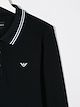Emporio Armani Kids قميص بولو بأكمام طويلة