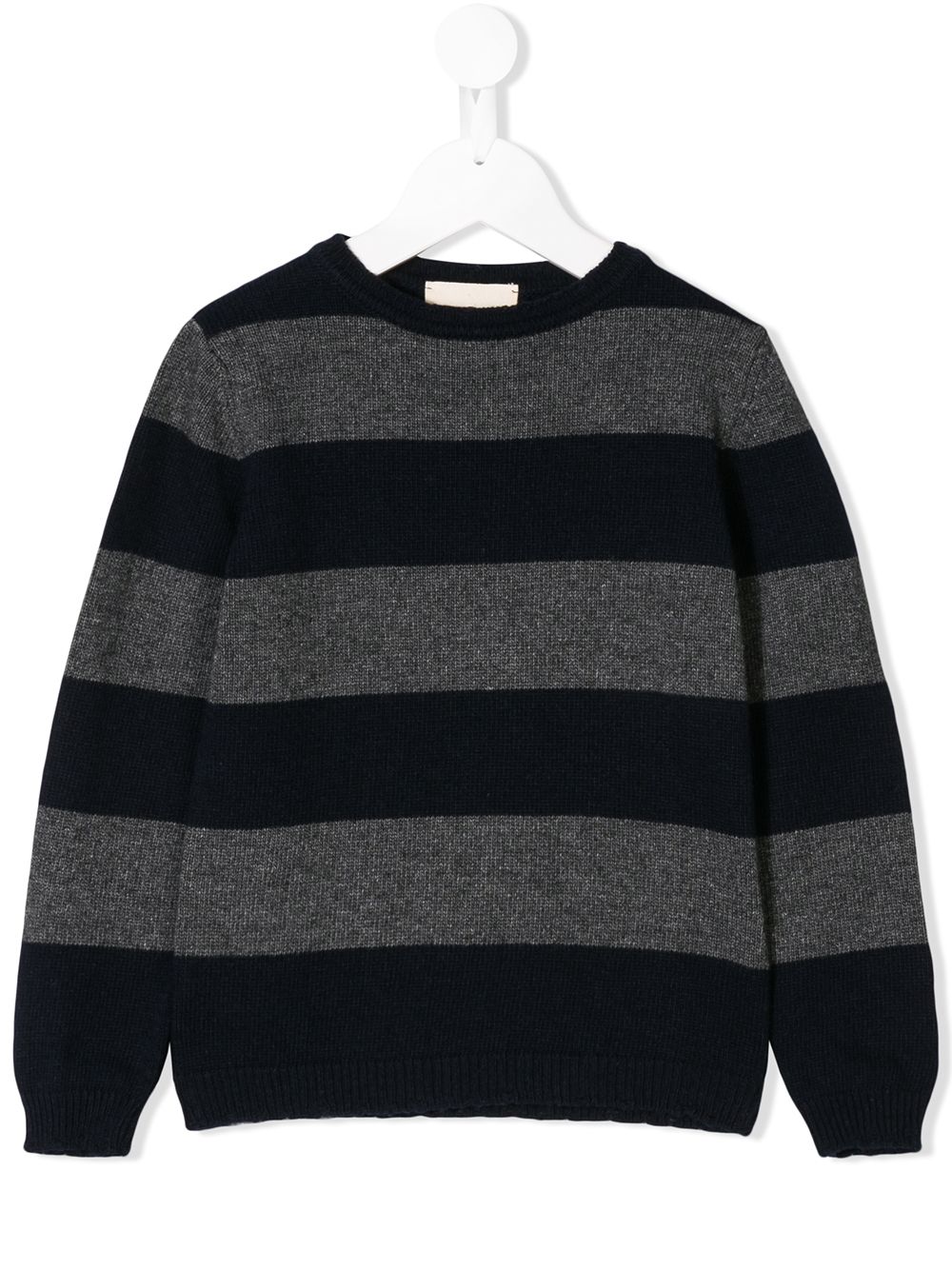 фото Douuod Kids striped knitted jumper