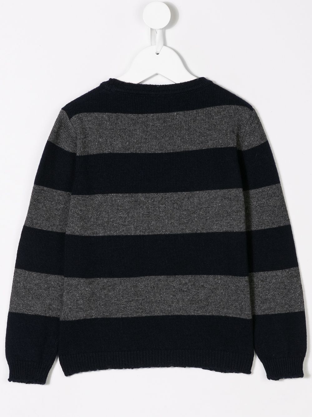 фото Douuod Kids striped knitted jumper