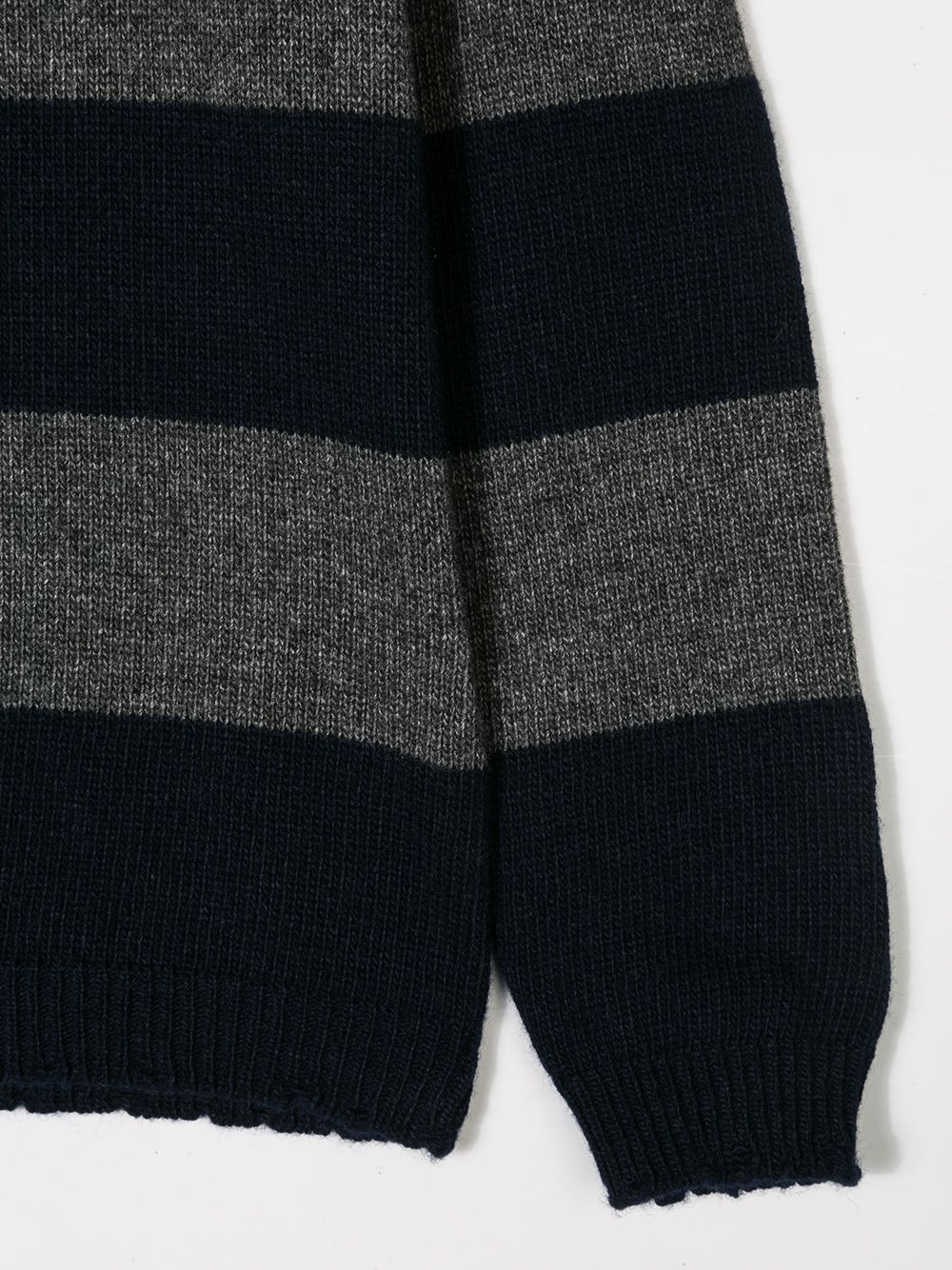 фото Douuod Kids striped knitted jumper