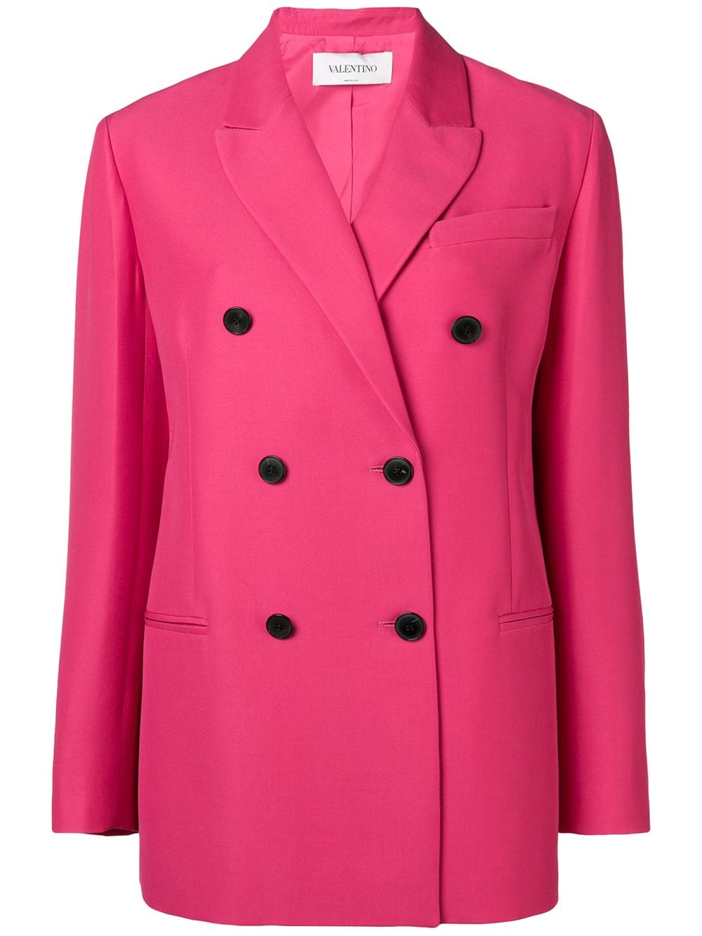 Shop Valentino double breasted tailored blazer with Express Delivery ...