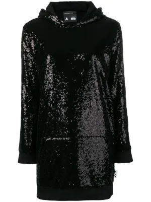 Philipp Plein Dresses Luxury Fashion Farfetch Philipp Plein Hooded Jumper Dress