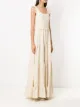 Martha Medeiros Maxi-jurk met vlakken