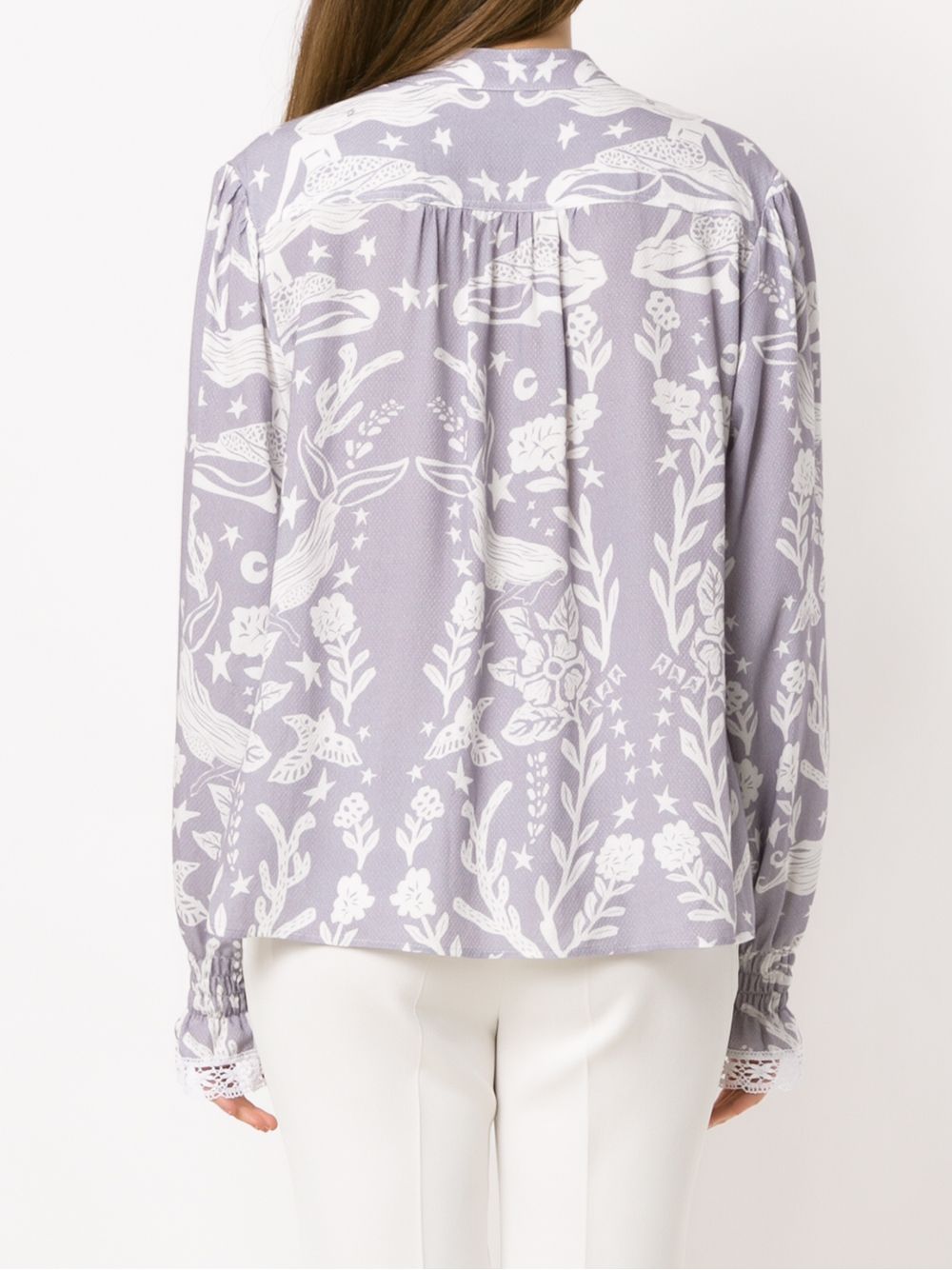 фото Martha Medeiros Paris printed shirt