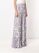 Martha Medeiros Paris printed skirt