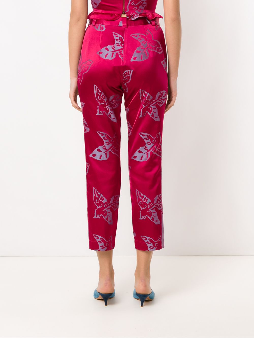 фото Martha medeiros jacquard trousers