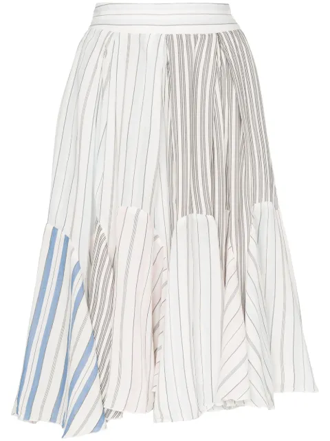 Click to view more detailed imagery on our partner's website Jw Anderson Full Asymmetric Hem Skirt In Baby Pink