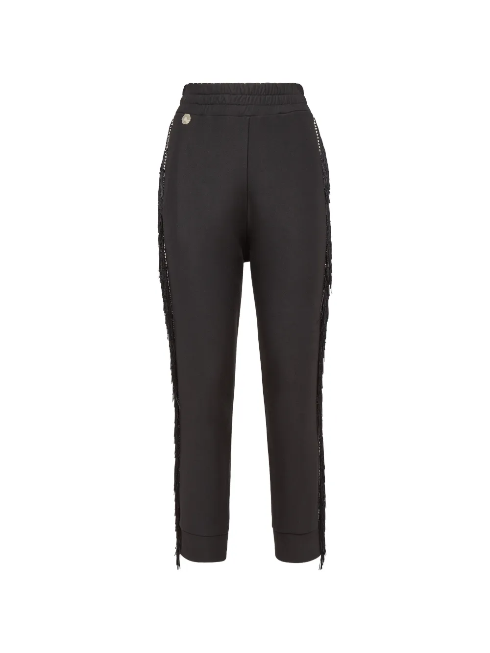 PHILIPP PLEIN Jogginghose mit Fransen - Schwarz