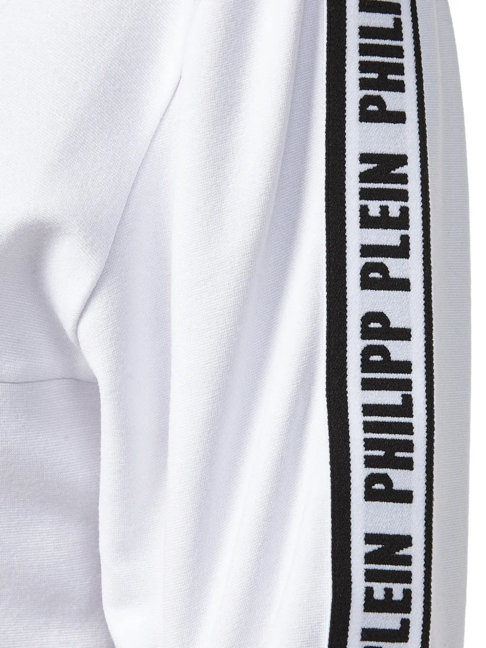 Philipp Plein long-sleeve mini dress Wit