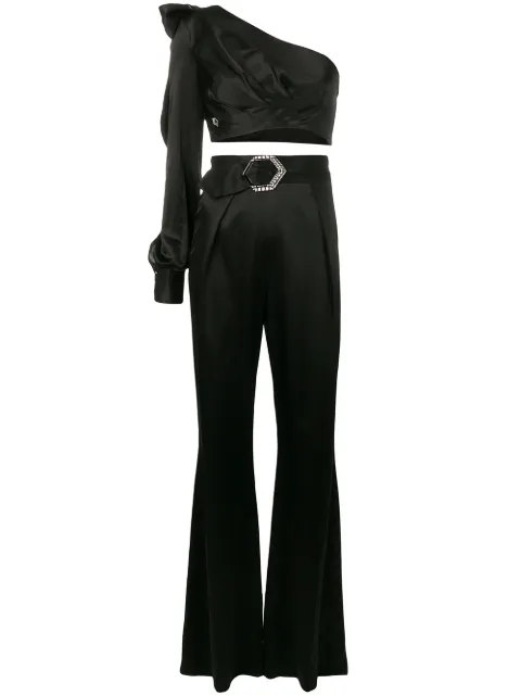 Philipp Plein one shoulder jumpsuit