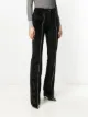 Philipp Plein flared zip front trousers