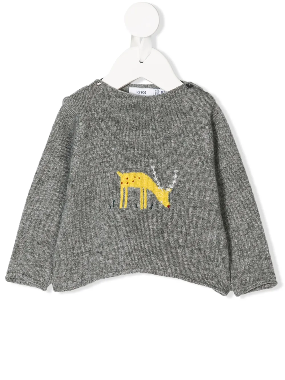 фото Knot tricot deer jumper