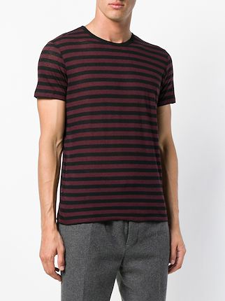 horizontal stripe T-shirt展示图