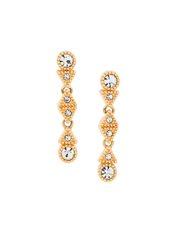 Susan Caplan Vintage Swarovski Drop Earrings Farfetch