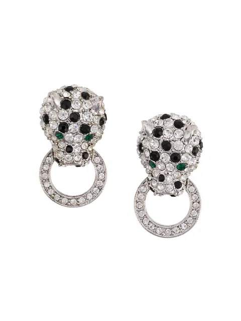 Susan Caplan Vintage 1980s KJL door knocker clip-on earrings