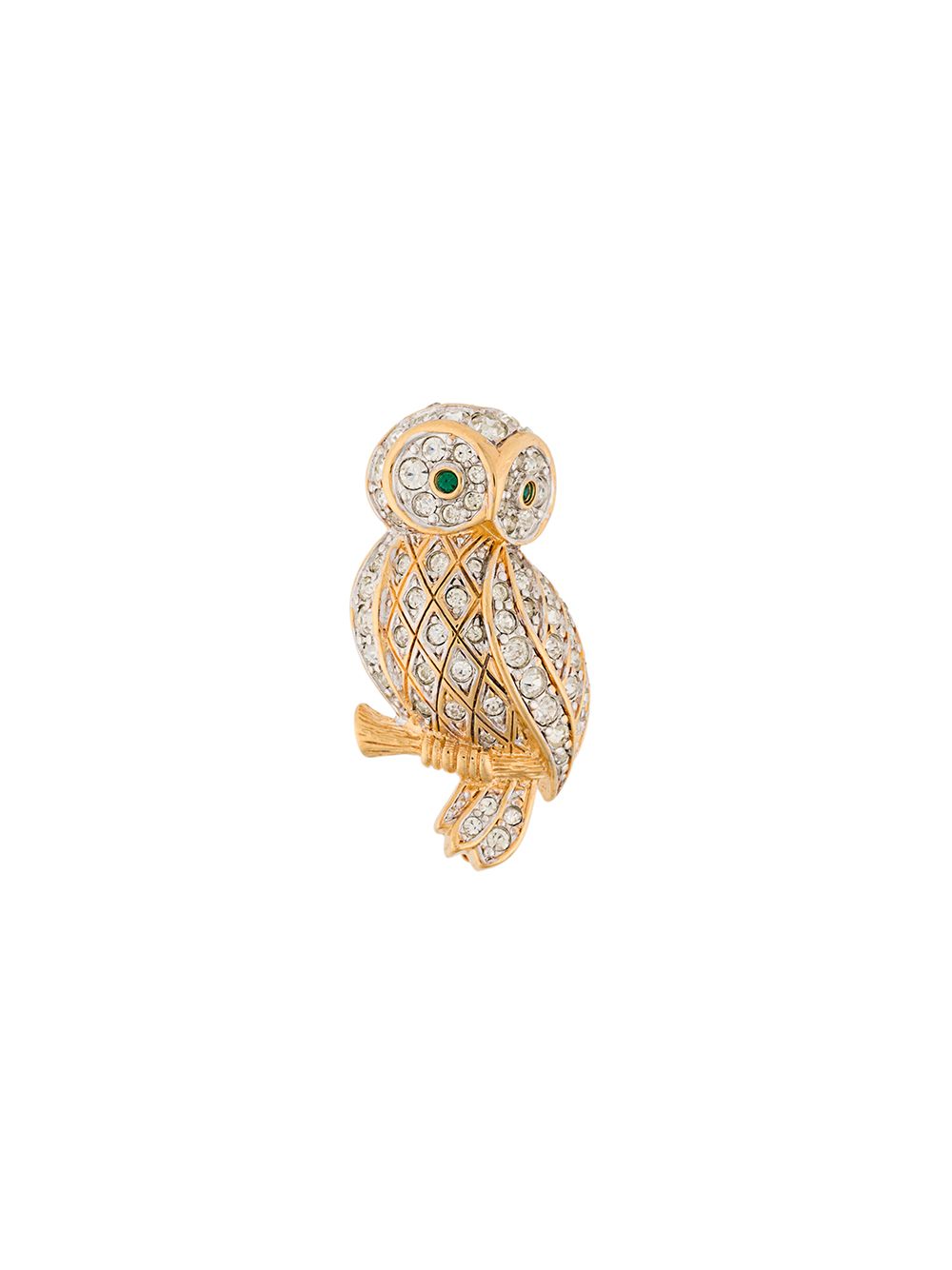 фото Susan Caplan Vintage D'Orlan owl brooch