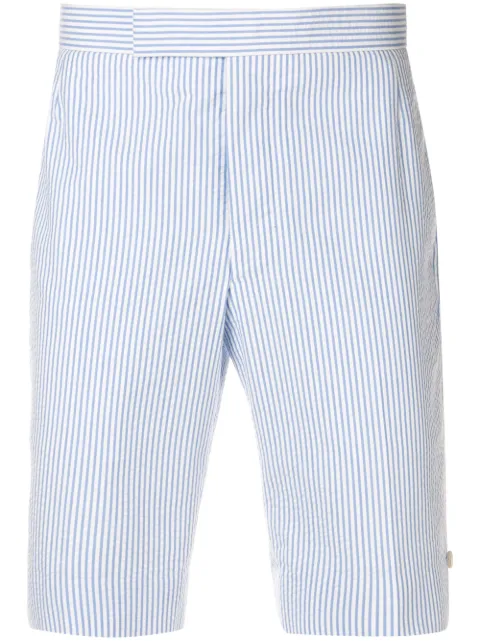 Thom Browne Seersucker Backstrap Short