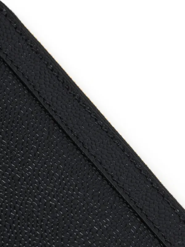 Thom Browne Mini Gusset Clutch Bag | Black | FARFETCH