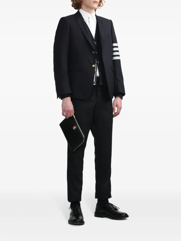 THOM BROWN ポーチ Thom Browne メンズ ポーチ & ドキュメントケース | SSENSE 日本