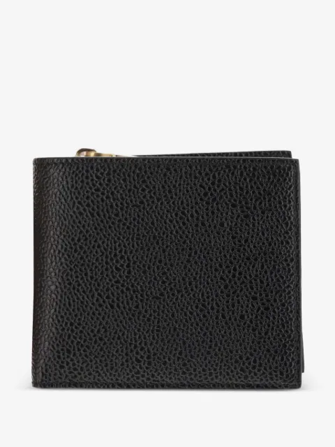 Thom Browne pebble-grain coin purse bifold