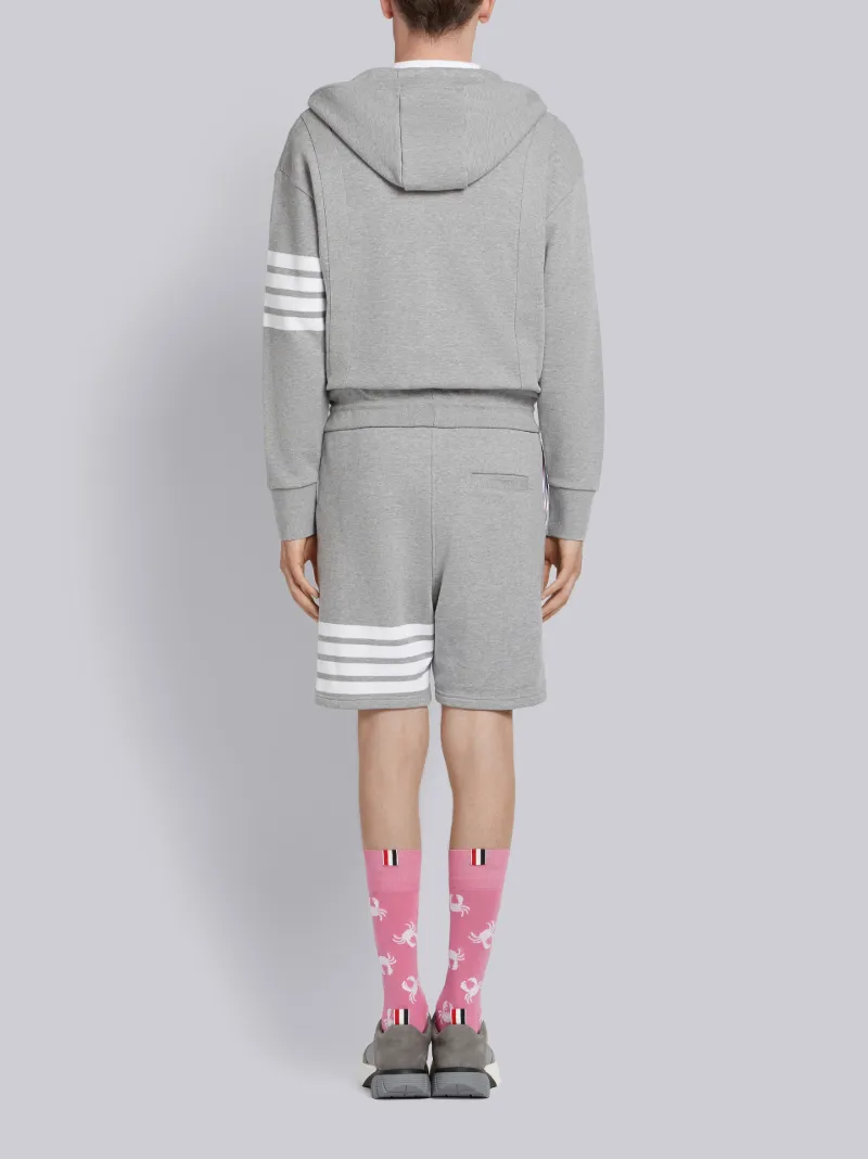pink thom browne sweatsuit