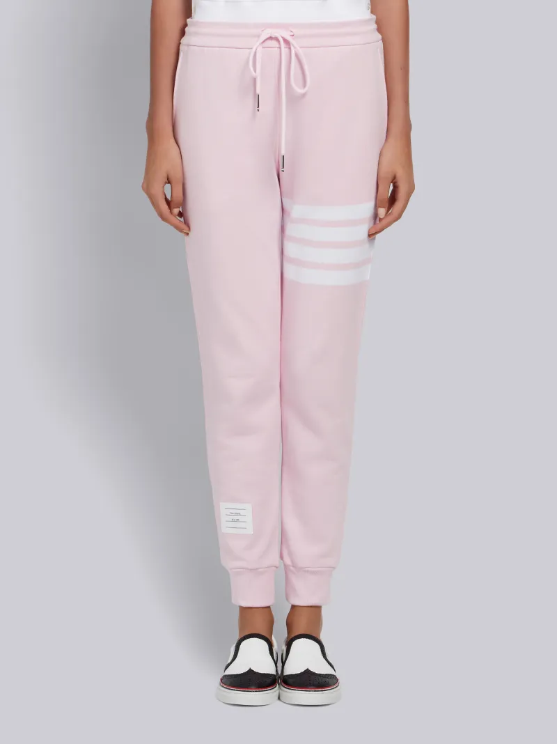 Pink Classic Loop Back 4-Bar Sweatpants 