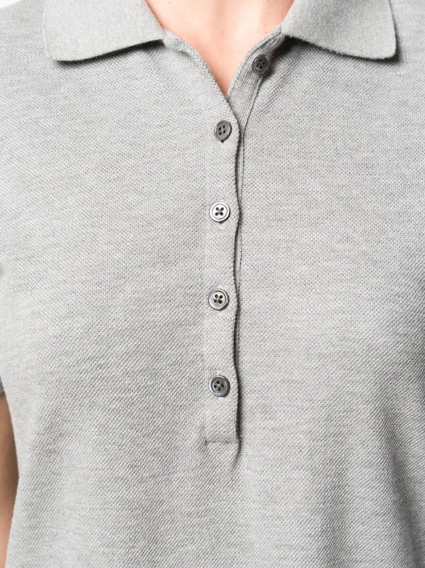 RWB ストライプ ポロ ドレス Thom Browne RWB-stripe Polo Shirt Dress | Grey | FARFETCH CA