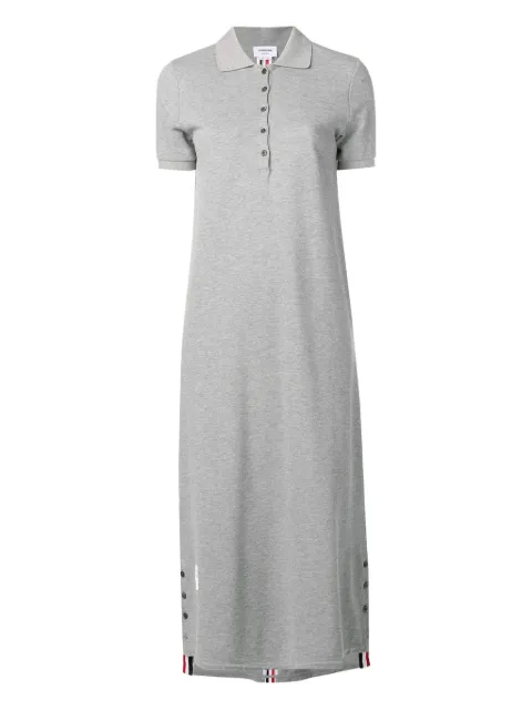 Thom Browne vestido largo estilo polo