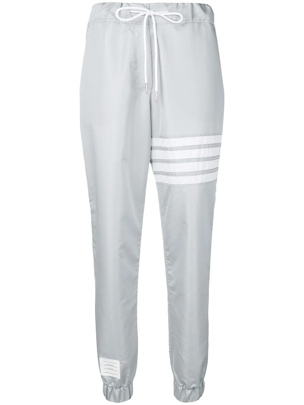 

Thom Browne pantalones deportivos con detalles - Gris