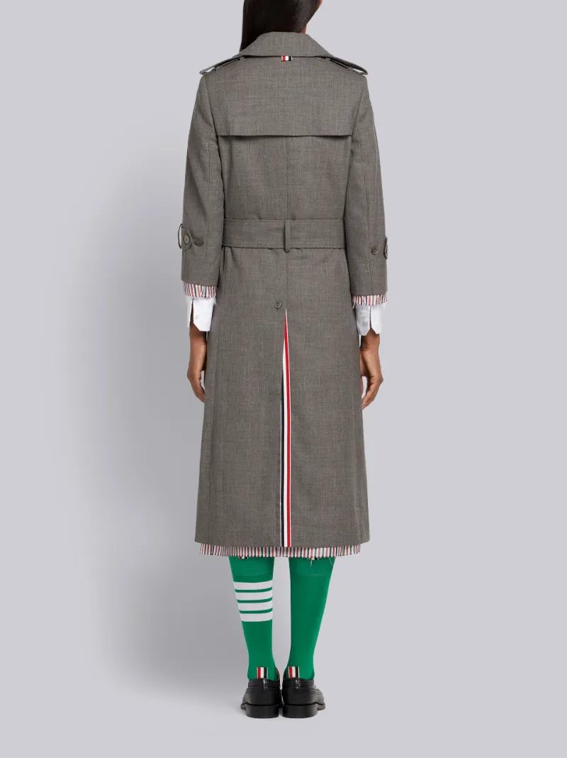 Drop Lining Trench Overcoat Thom Browne Official