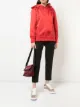 Image 2 of Undercover frilled shoulder satin hoodie